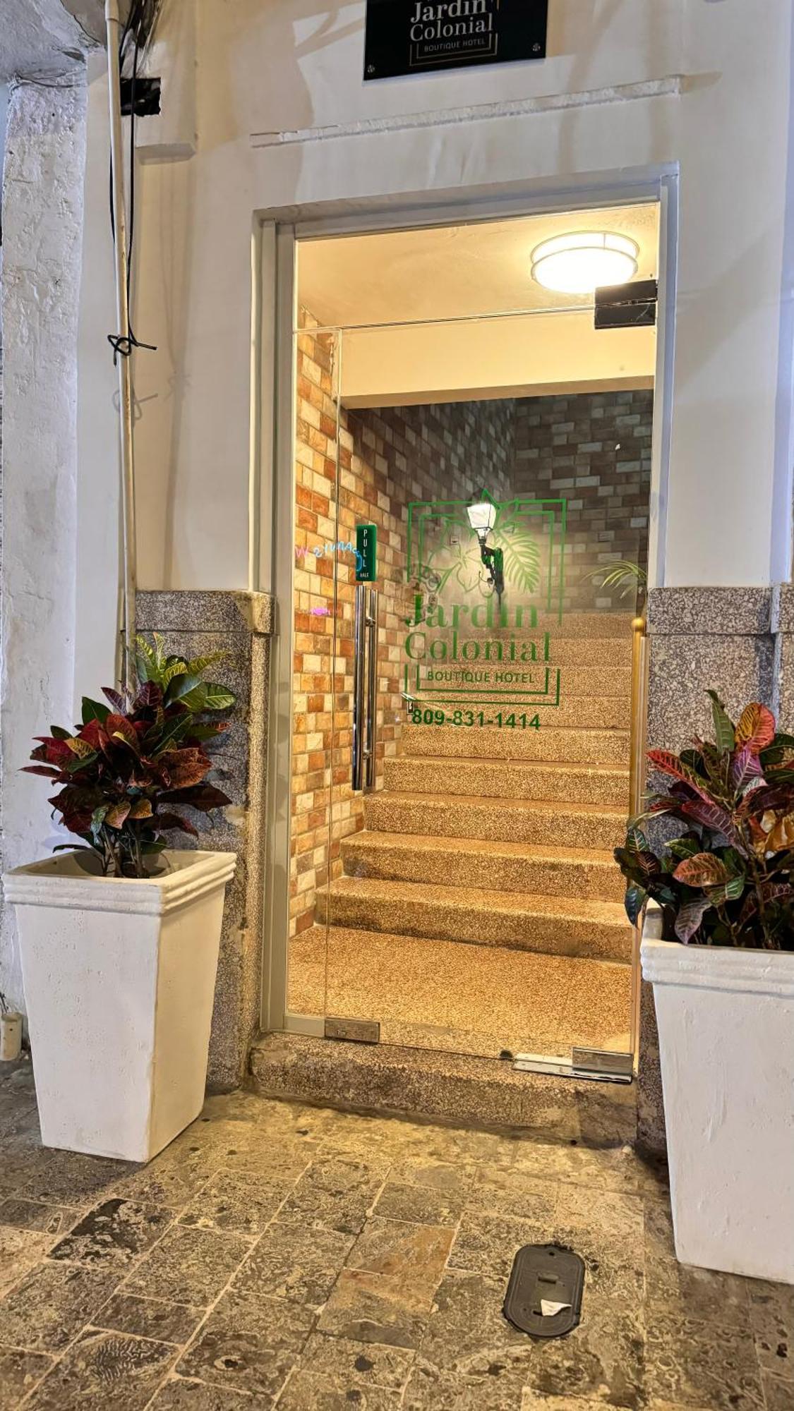 סנטו דומינגו Jardin Colonial Boutique Hotel מראה חיצוני תמונה